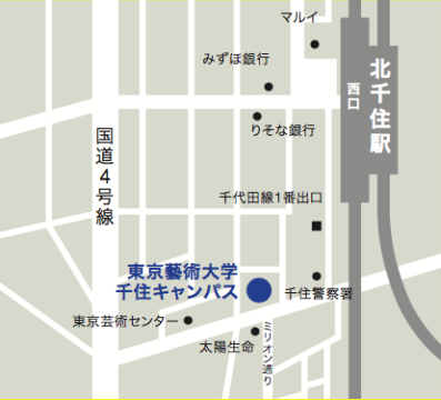 東京藝大map